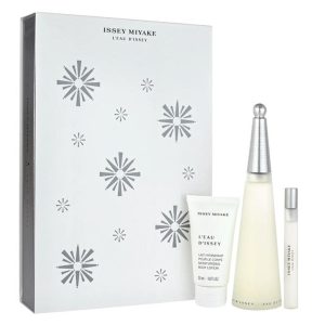 ISSEY MIYAKE L'EAU D'ISSEY EAU DE TOILETTE 100ML VAPORIZADOR + EAU DE TOILETTE 10ML VAPORIZADOR + LOCION CORPORAL PERFUMADA 50ML
