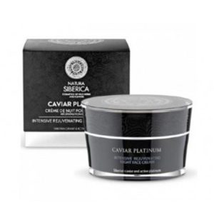 NATURA SIBERICA CAVIAR PLATINUM CREMA DE NOCHE INTENSIVE CUELLO Y CARA 50ML